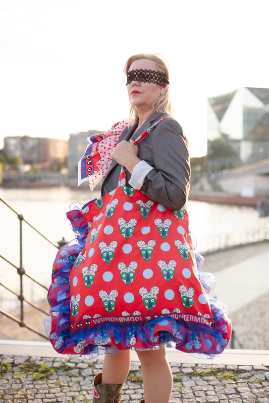 Raus Berlin Bomba Bag – Oversized Upcycling Statement Tote product image